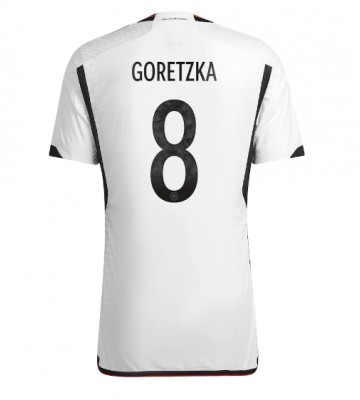Tyskland Leon Goretzka #8 Replika Hjemmebanetrøje VM 2022 Kortærmet